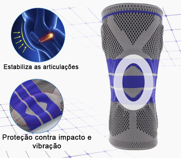 MovFlex Pro® - Joelheira de Compressão para Alta Performance, Estabilidade e Conforto