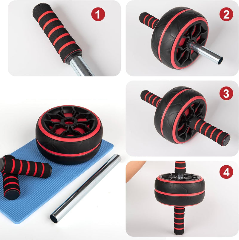 RollFitPro® - Rolo Profissional para Abdominais