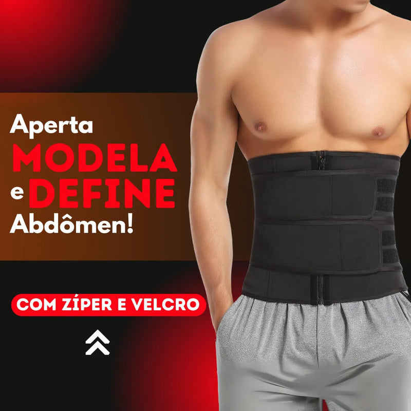ShapePro® - Cinta Modeladora de Abdômen | Redutora de Barriga e Medidas