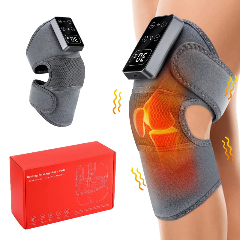 MassagePro® - Massageador Inteligente Elétrico com 3 vibrações e 5 níveis de compressão| Massagem para ombros, cotovelos e  joelho