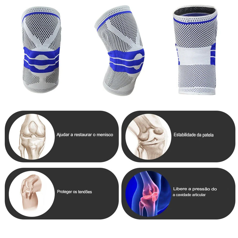 MovFlexPro® - Joelheira de Compressão para Alta Performance, Estabilidade e Conforto