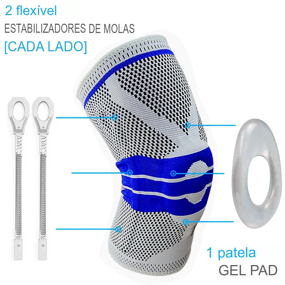 MovFlex Pro® - Joelheira de Compressão para Alta Performance, Estabilidade e Conforto