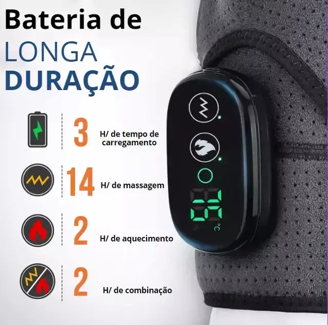 OmbroFlex® - Ombreira Ortopédica Massageadora com Aquecimento