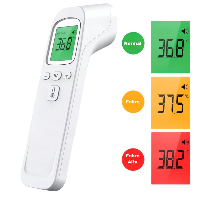 TermoFit® - Termômetro Infravermelho Digital Portátil | Controle Térmico Para Seu Corpo
